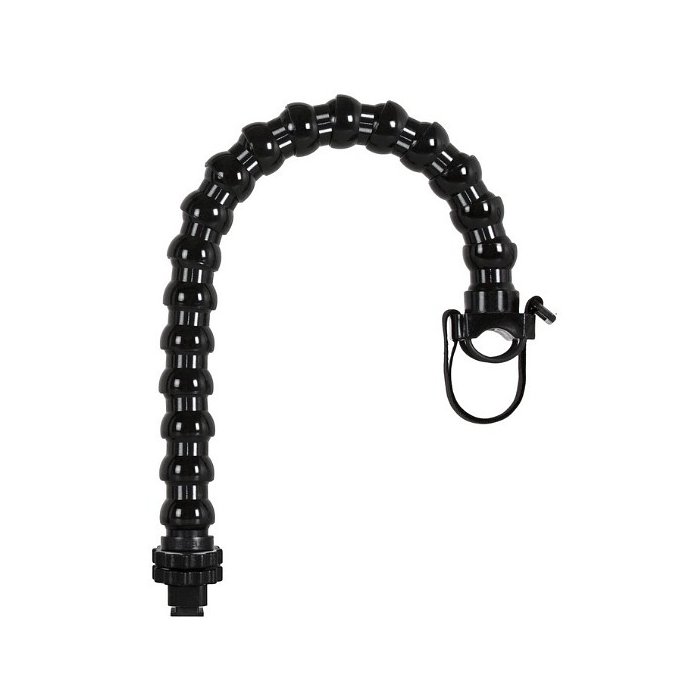 Bras Flexible avec Adaptateur Supports Lampe et Embase pour Sabot de Flash Long 50 cm