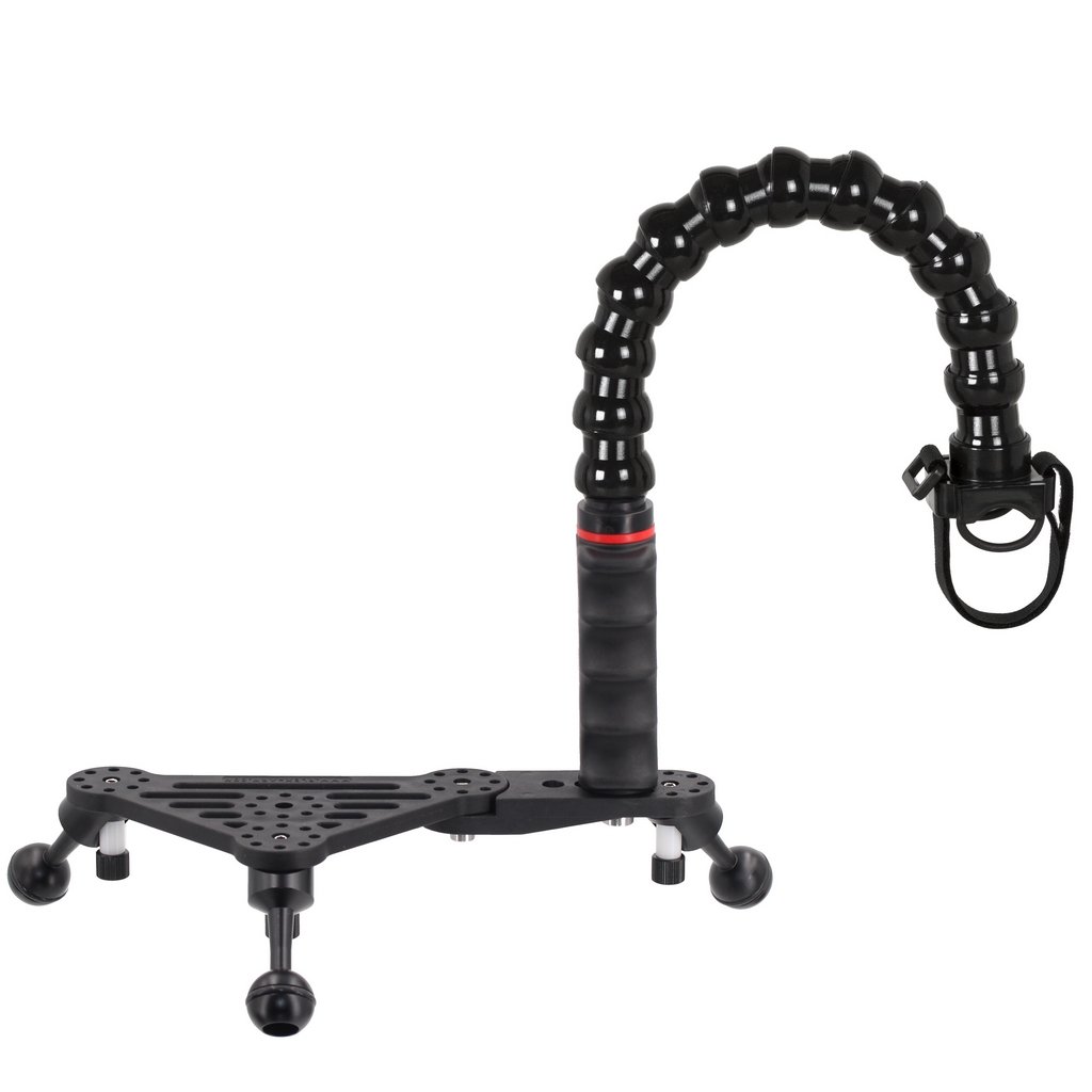 Modular Tray with Single Handle and Flex Arm Light Adapter