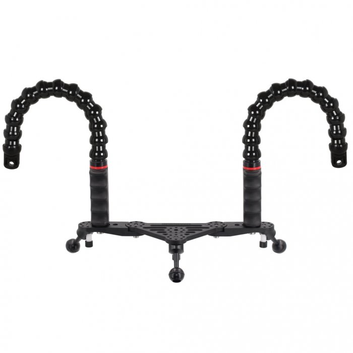 Pletina Modulare con Doble Puños Brazos Flexible Adaptador YS