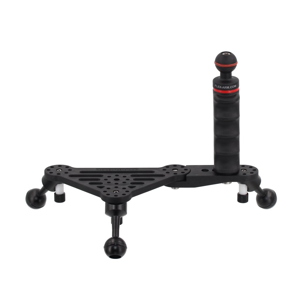 Staffa Modulare Impugnatura Singola con Sfera 25 mm