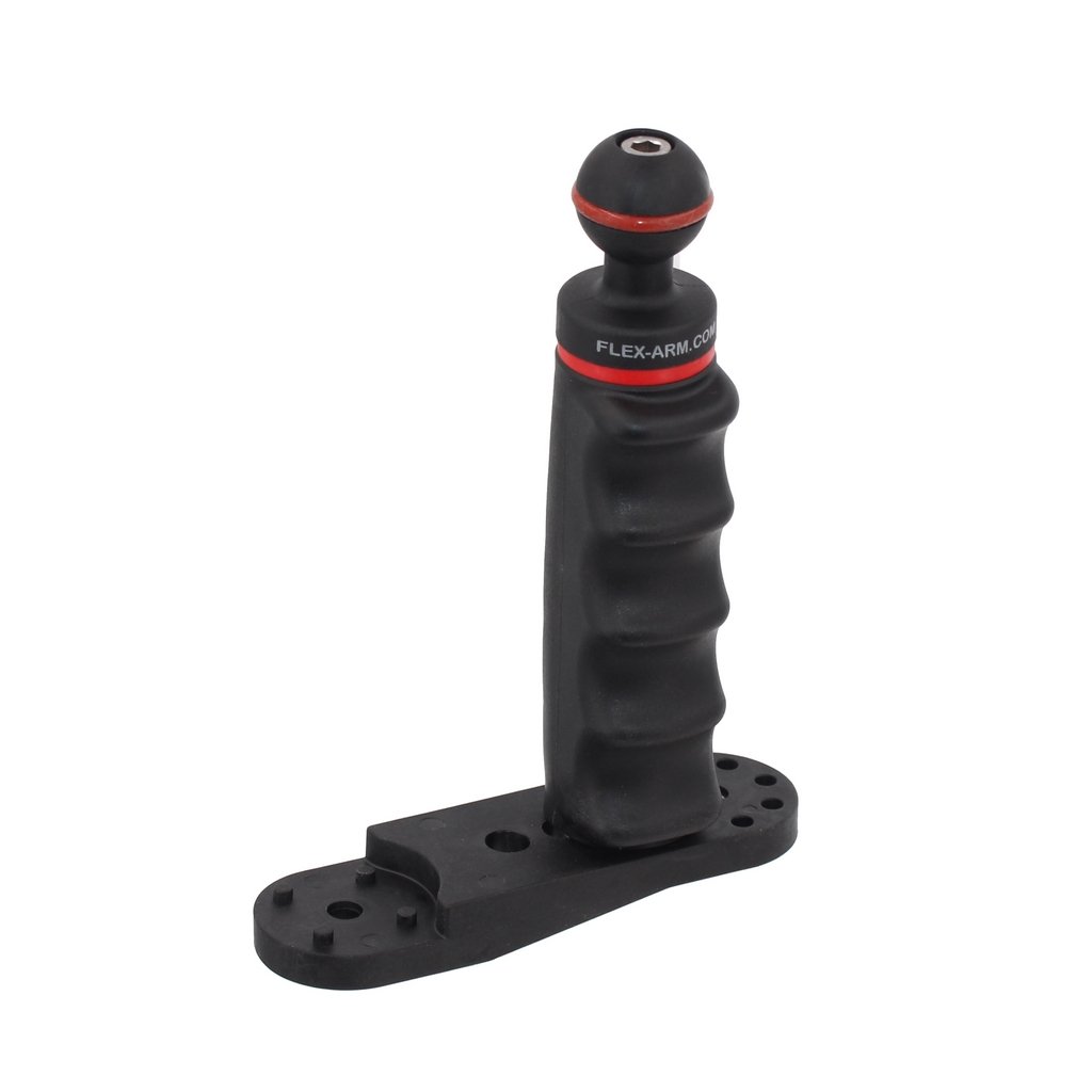 Extensión Pletina Trípode con Puño Bola 25 mm