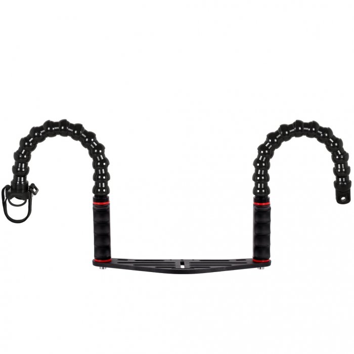 Kameraschiene für Unterwassergehäuse Handgriff Flexarm Ys-Adapter und Adapter Taschenlampen