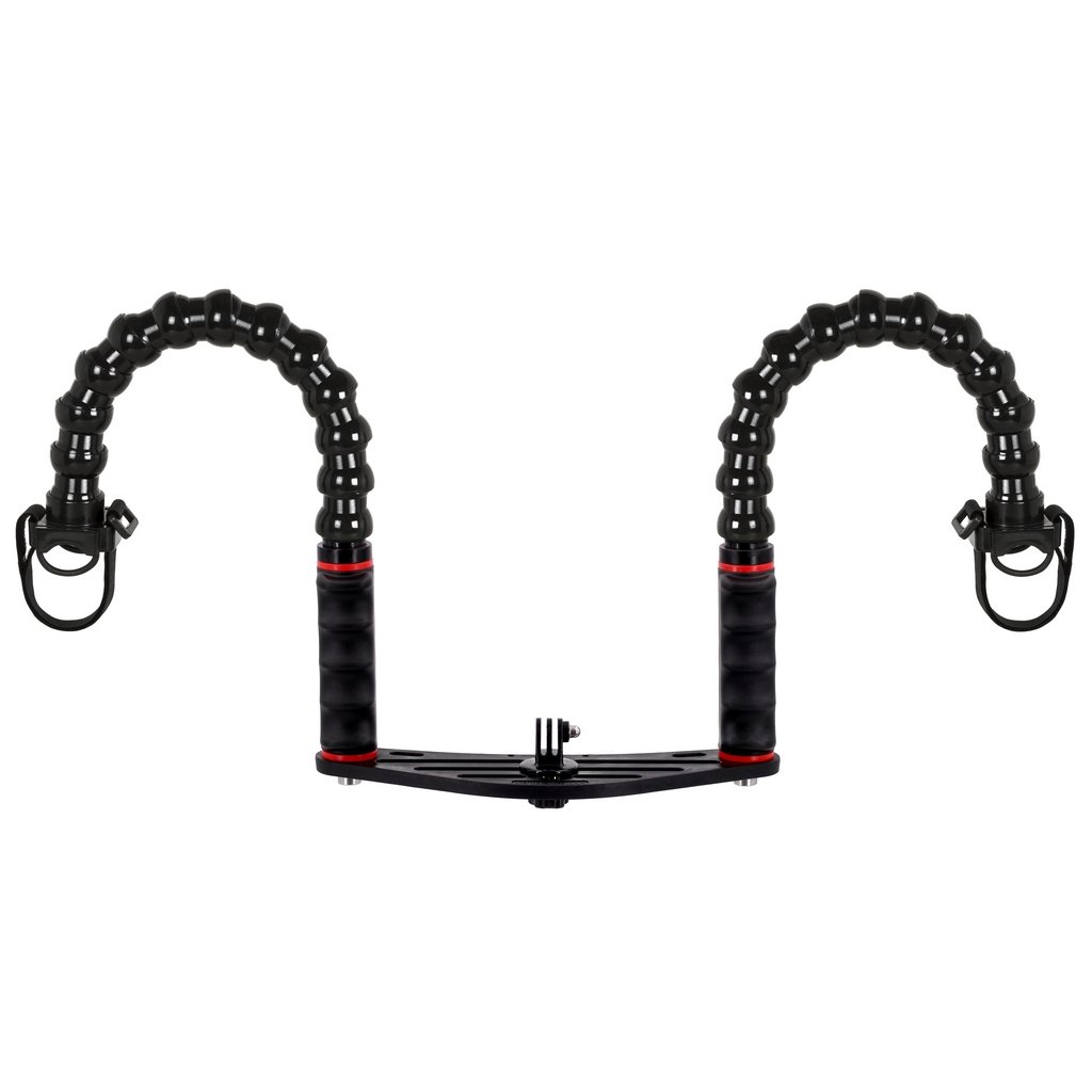 Pletina Universal para Action Cam y Puño Brazos Flexible Adaptador Focos