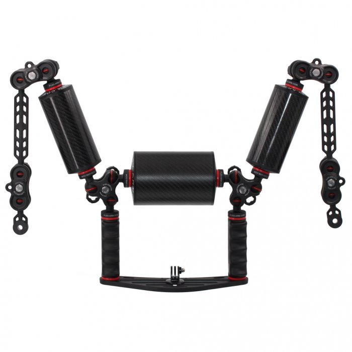 Underwater Camera Tray with Carbon Fiber Float Arm Set And Ys-Mount