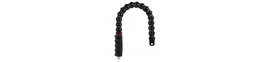 Handle with Flex Arm YS-Mount and M8 Female Thread Length 58 cm