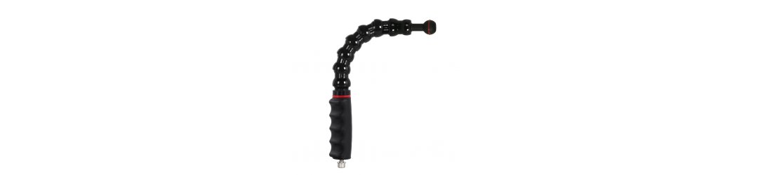 Handle with Flex Arm and 1-Inch Ball 25 mm Base Mount M8 Female Thread Length 36 cm
