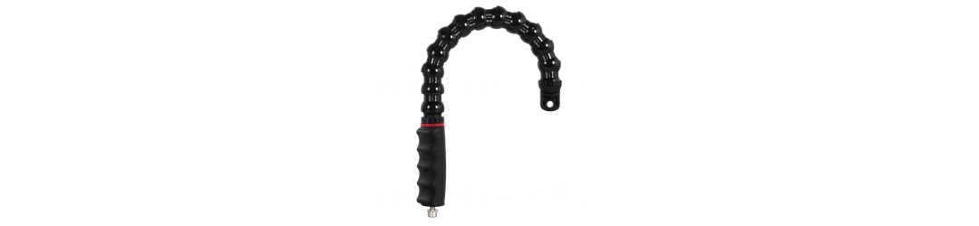 Handle with Flex Arm YS-Mount and M8 Female Thread Length 46 cm