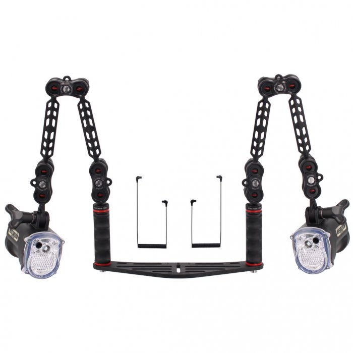 Underwater Tray for Camera Housing Package with Double Sea&Sea Ys-01 Strobe