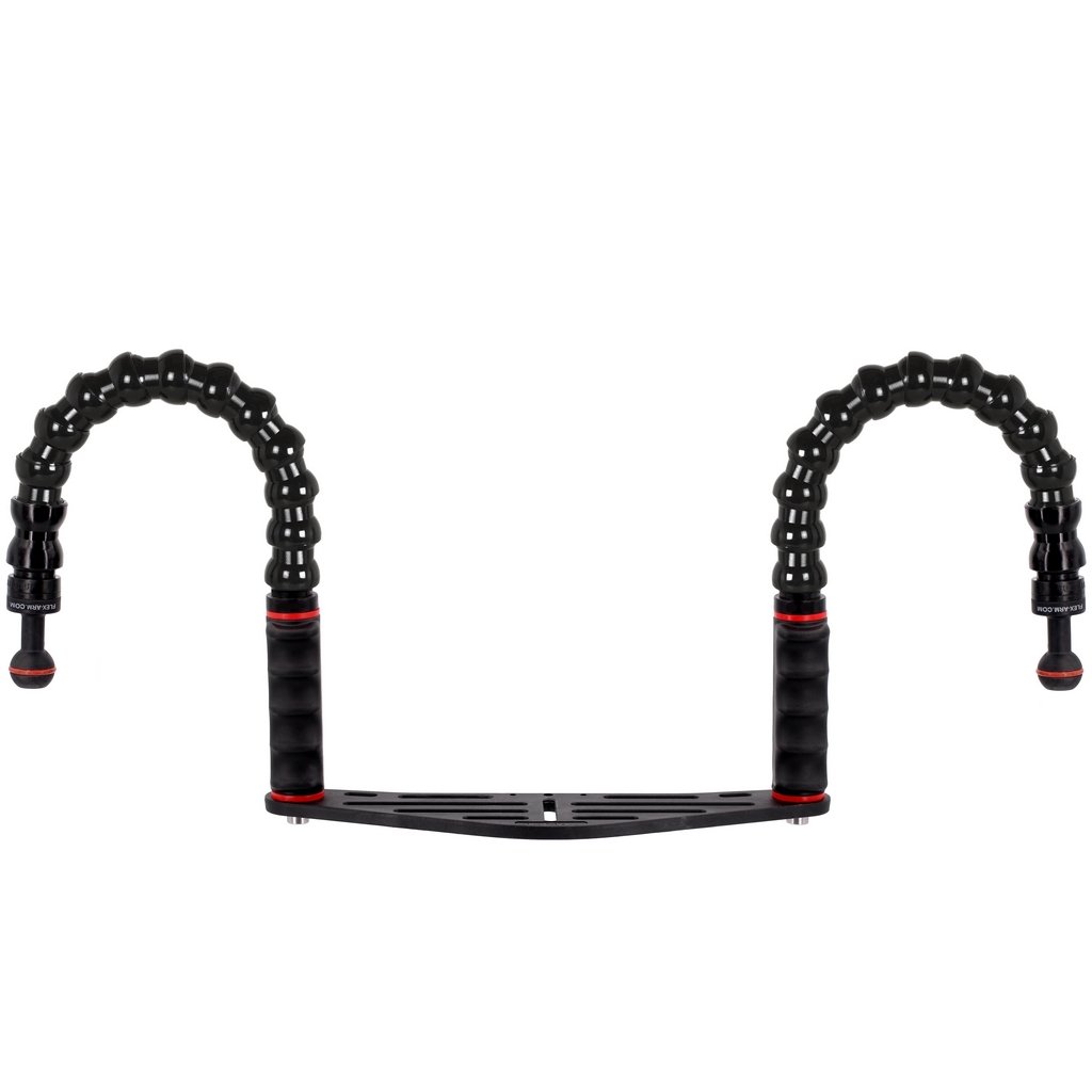 Pletina para Carcasas Submarinas con Puño Brazos Flexibles Bola 25 mm