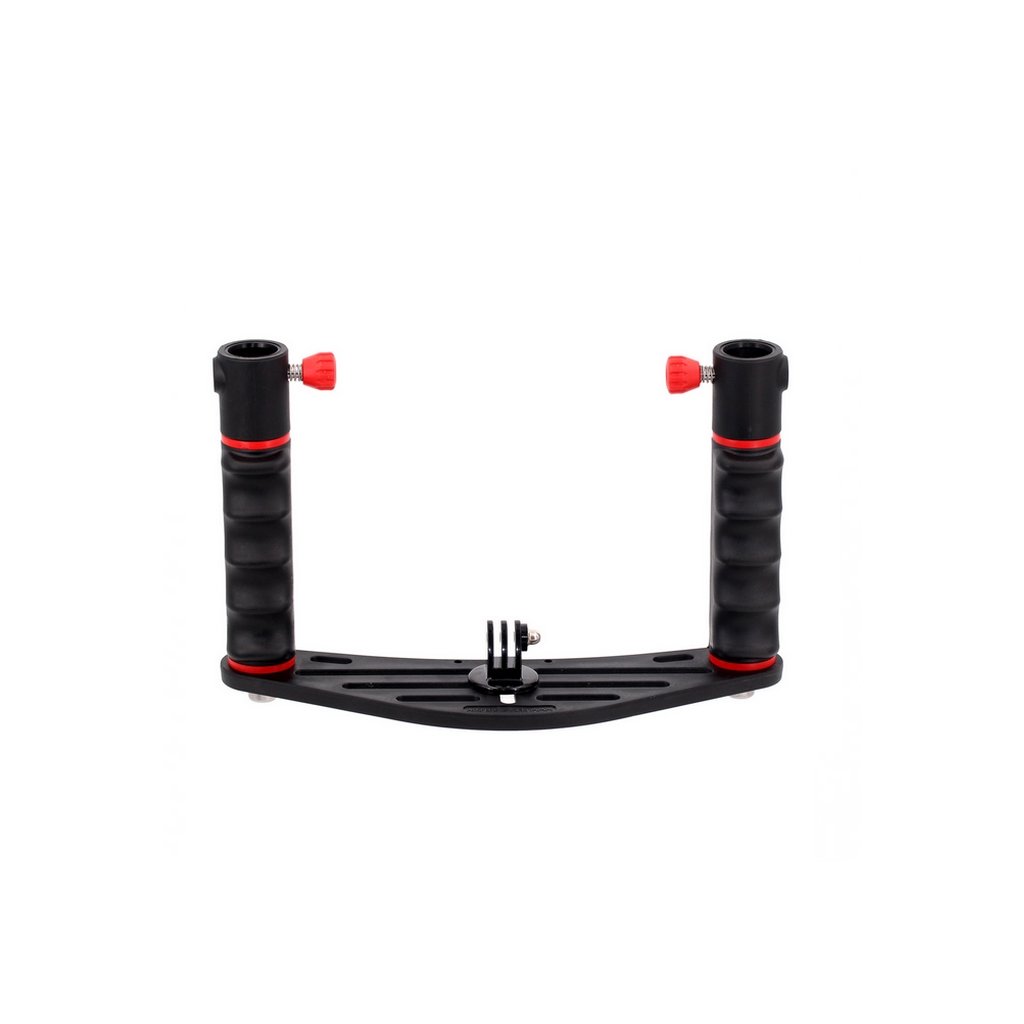 Platine pour Action Caméra GoPro avec Poignées et Quick Release Base