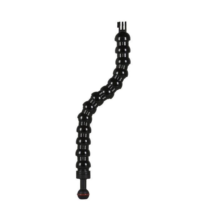 Braccio Flessibile Action Cam Gopro Attacco Sfera 25 mm Lung 40 cm