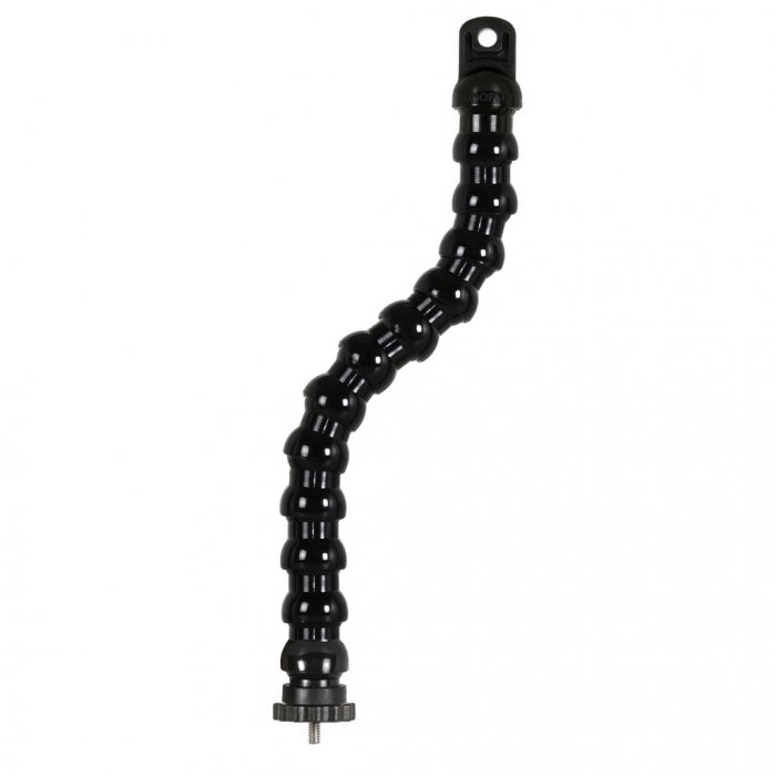 Braccio Flessibile Filetto Maschio Fotografico 1/4-20 UNC con Ghiera e Terminale Ys Lung 35 cm