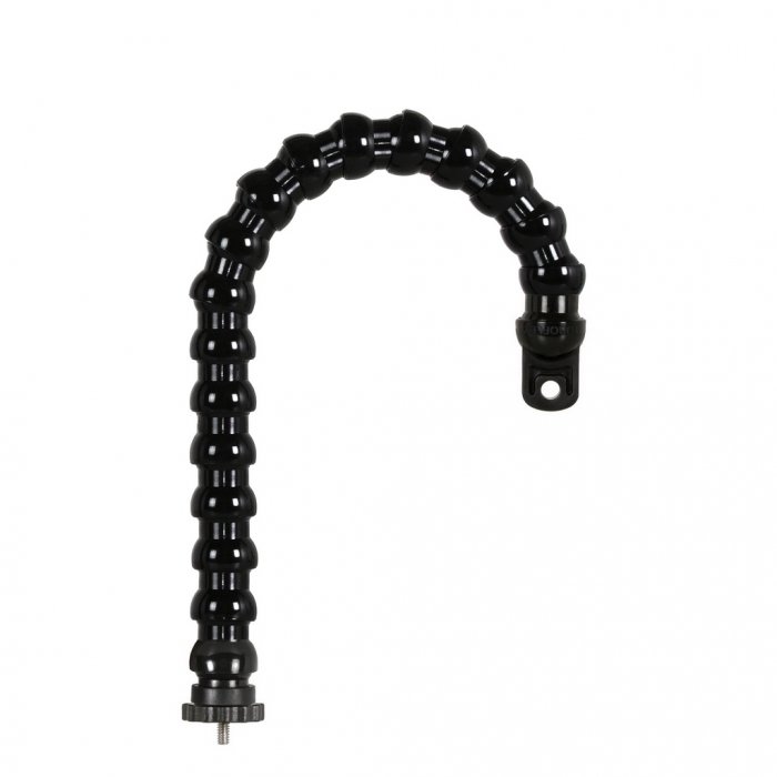 Brazo Flexible Rosca Macho 1/4 Unc con Arandela de Seguridadde Trípode y Adaptador YS Long 45 cm