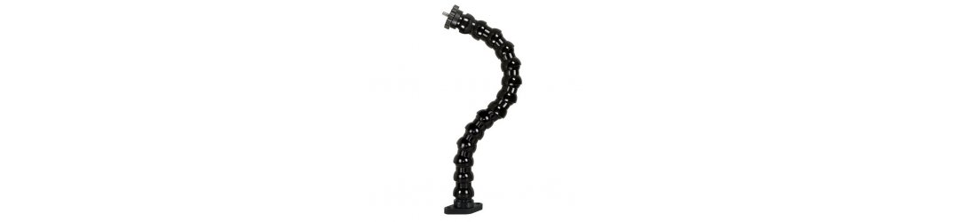 Flexible Arm With Plate Diamond and 1/4 Tripod Screw with Flange Disc Female Thread Leng 35 cm
