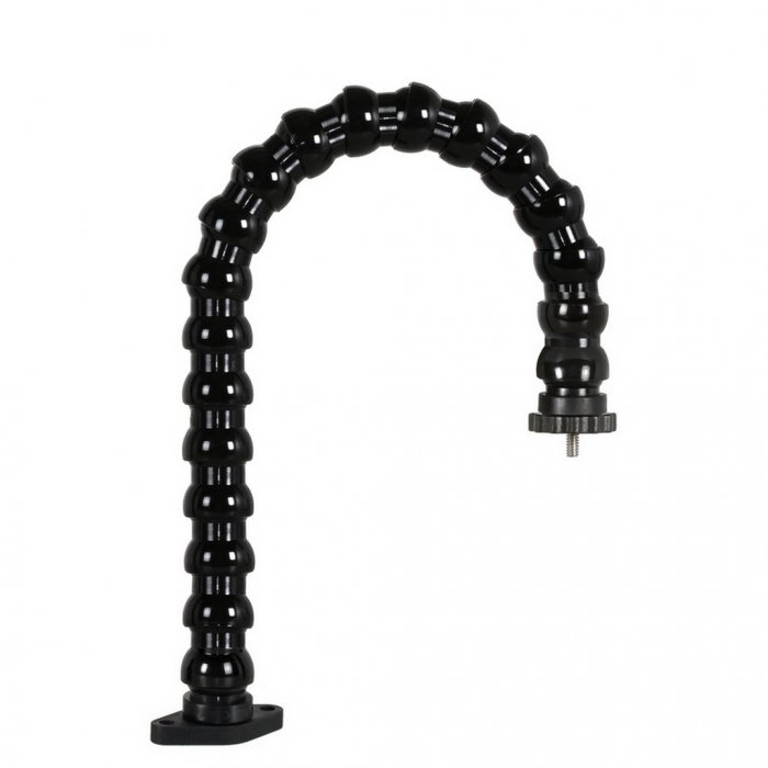 Flexible Arm With Plate Diamond and 1/4 Tripod Screw with Flange Disc Female Thread Leng 45 cm