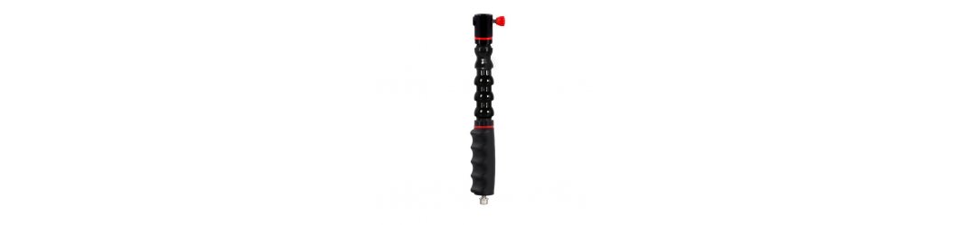 Handle with Flexible Arm with M8 Female Threaded and Quick Release Base Leng 27 cm