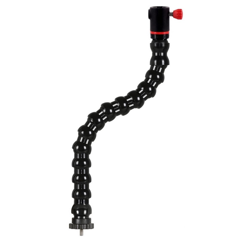 Brazo Flexible con Rosca Macho 1/4 Unc con Arandela de Seguridadde Trípode y Base Zafado Rápido Long 40 cm