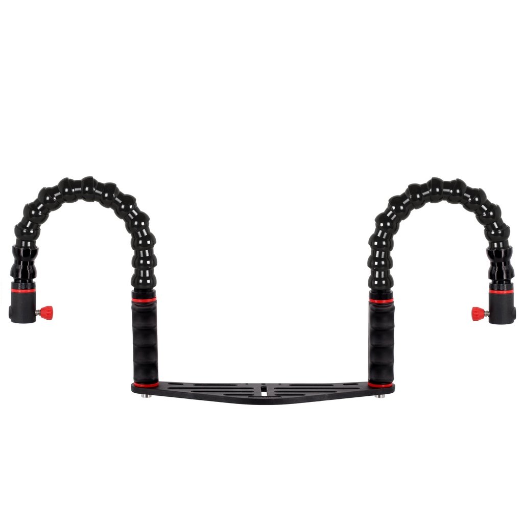 Kameraschiene für Unterwassergehäuse und Flexarm mit Quick Release
