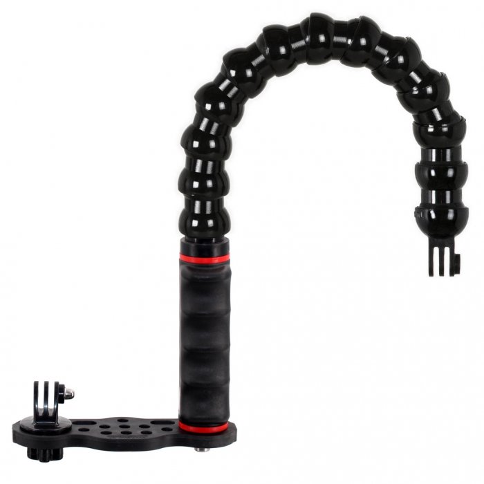 Staffa Subacquea Go-Tray con Impugnatura Braccio Flessibile Attacco Qudos