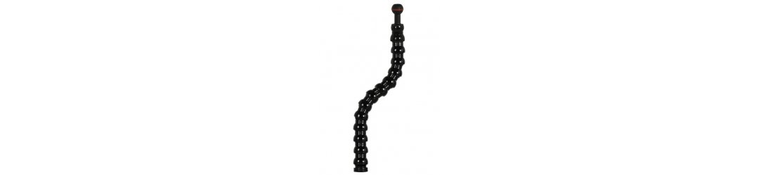 Flex Arm With 1-inch Ball And Base Mount M8 Female Thread Length 38 cm