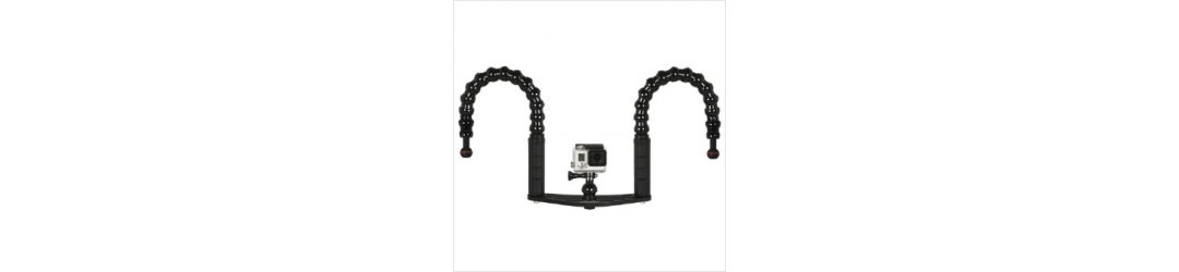 Flex Arm With 1-inch Ball And Base Mount M8 Female Thread Length 38 cm