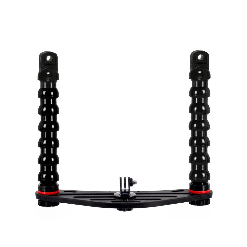 Underwater Tray with Flex Arm YS adapter set for Action Camera GoPro