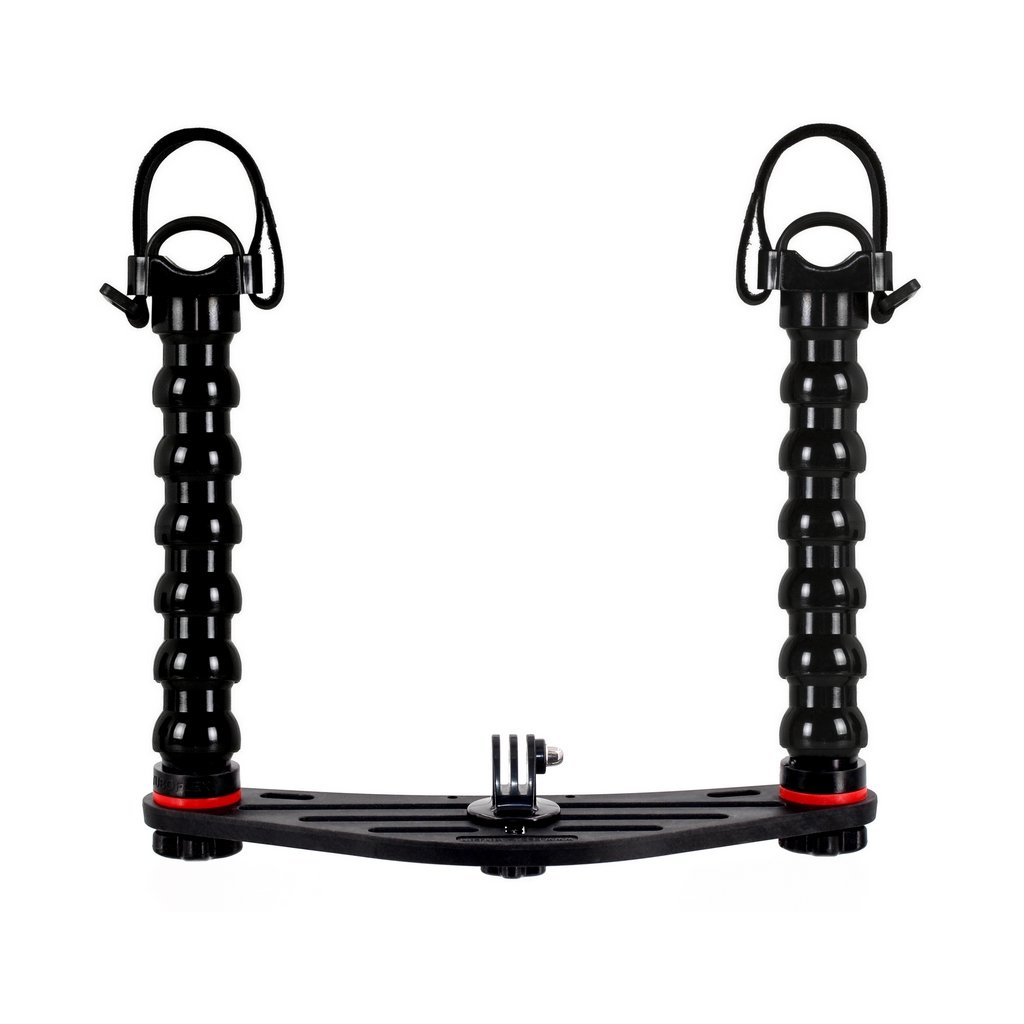 Platine avec Bras Flexible Supports Lampe por Action Caméra GoPro