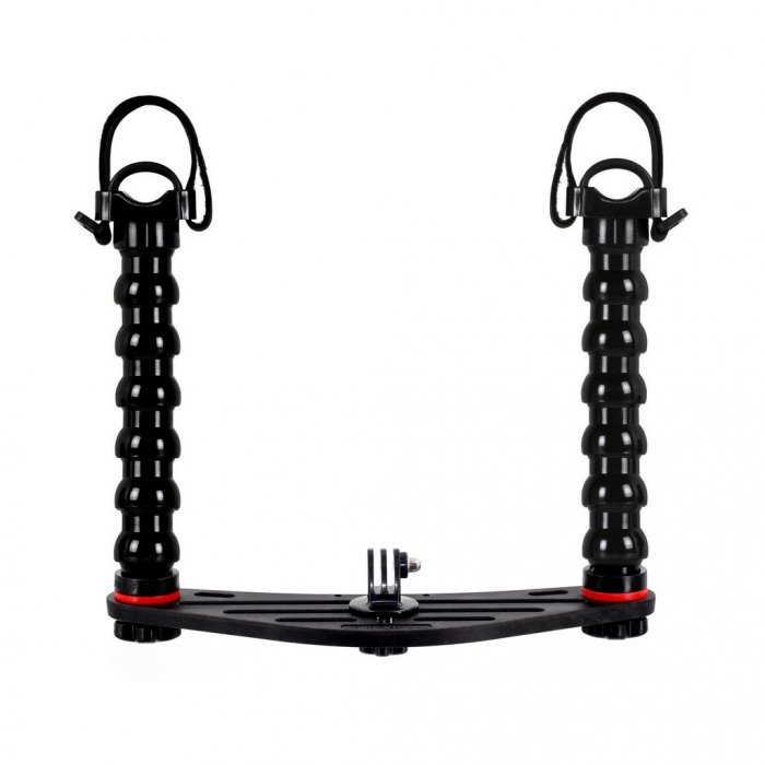 Pletina Universal para Action Cam GoPro y Brazos Flexible Adaptador Focos