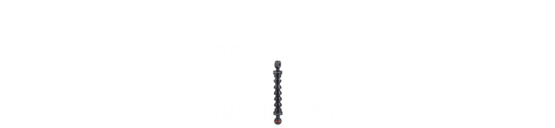 1/2 Flexible Arm Gooseneck With 1-Inch Ball 25 mm and YS Mount Leng 18 cm