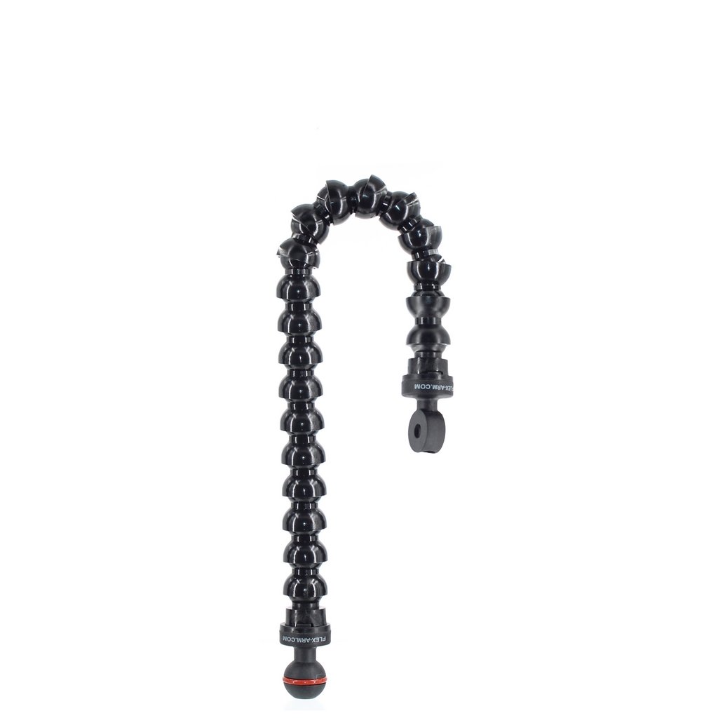 1/2 Flexible Arm Gooseneck With 1-Inch Ball 25 mm and YS Mount Leng 44 cm