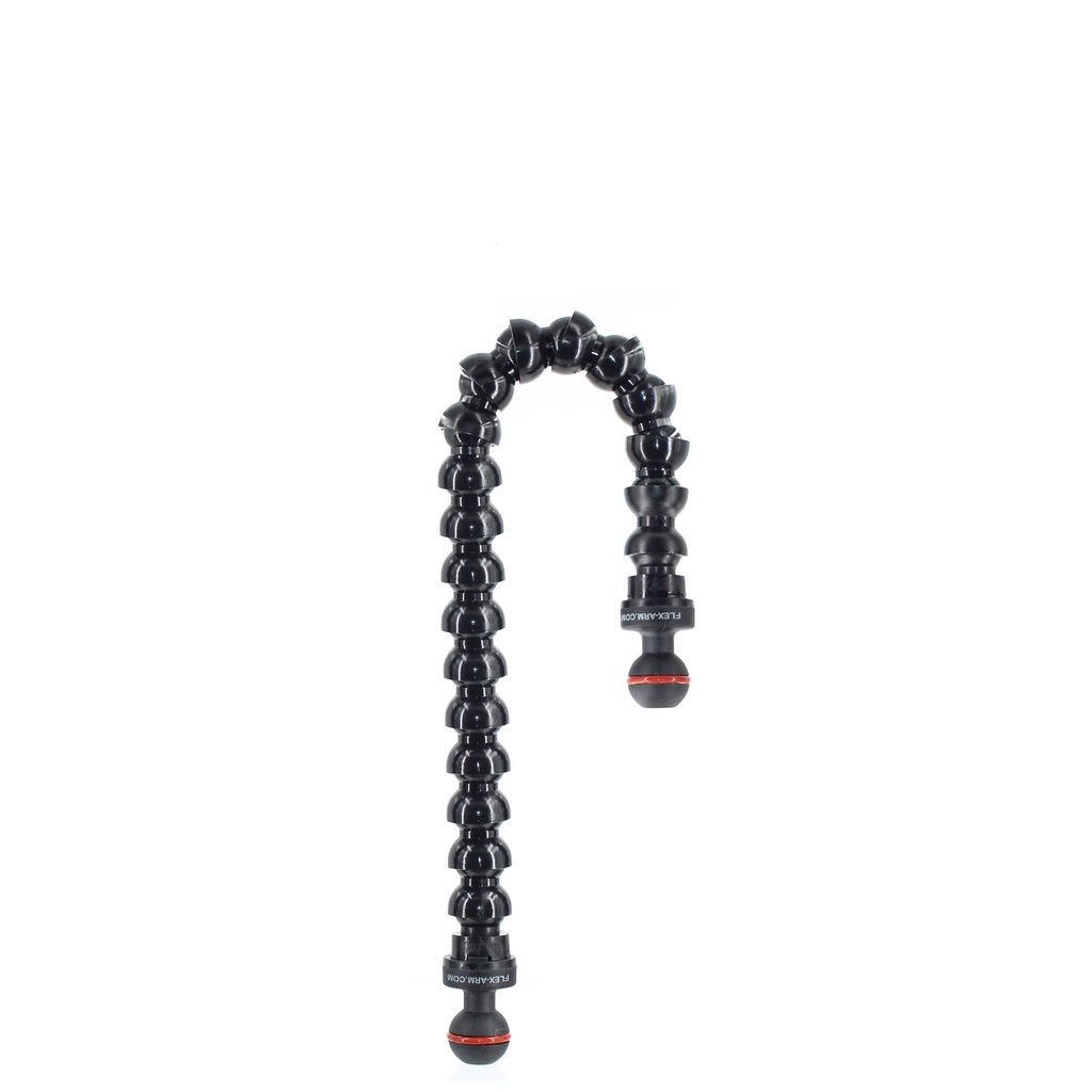 1/2 Flexible Arm Gooseneck With Double 1-Inch Ball 25 mm Leng 44 cm