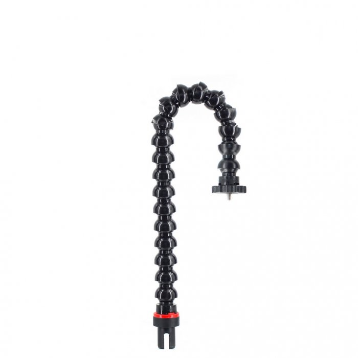 1/2 Flexible Arm Gooseneck With Head Quick Release and 1/4 Tripod Screw with Flange Disc Leng 40 cm