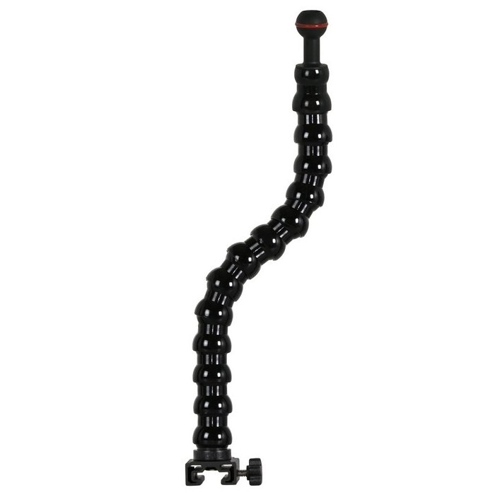 Flexarm mit Kugel 25 mm und Standard C-Connector für T-Nutsteine Lang 40 cm