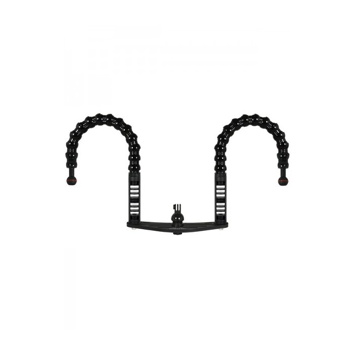 Handle With Flex Arm And 1-inch Ball 25 mm Base Mount M8 Female Thread Length 29 cm