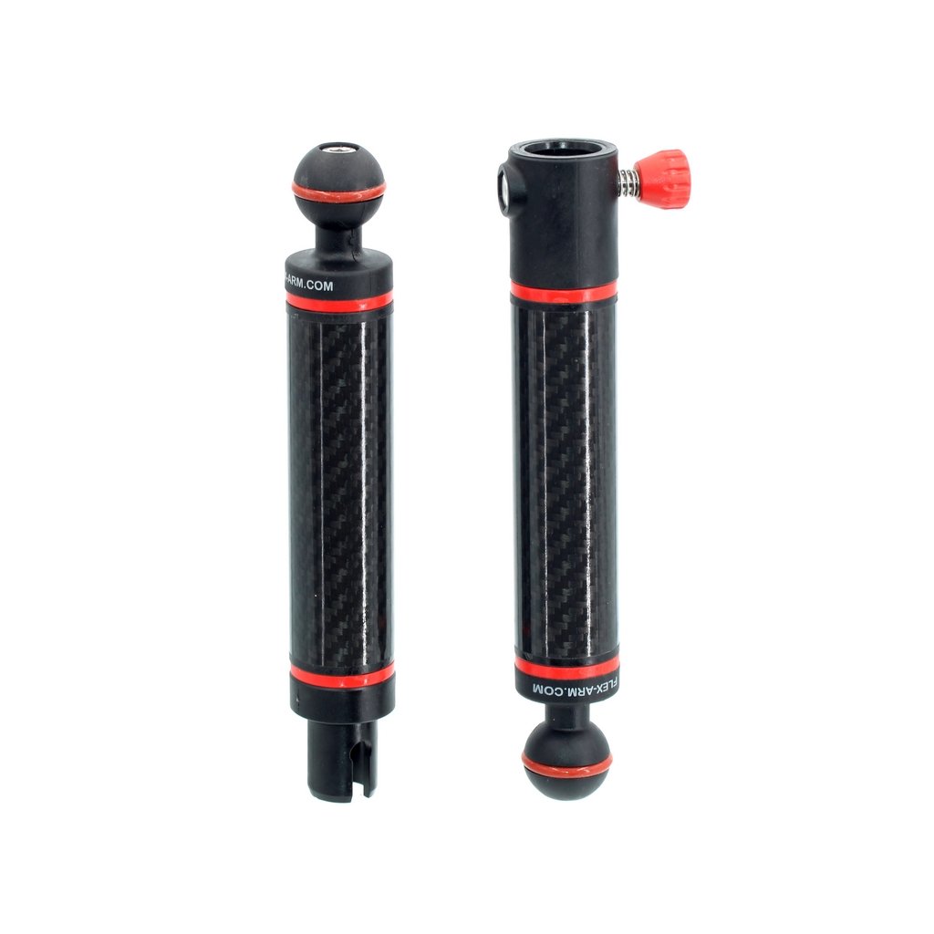 Bras Flottant Puluz Fibre Carbone - 37cm, Flottabilité 300g