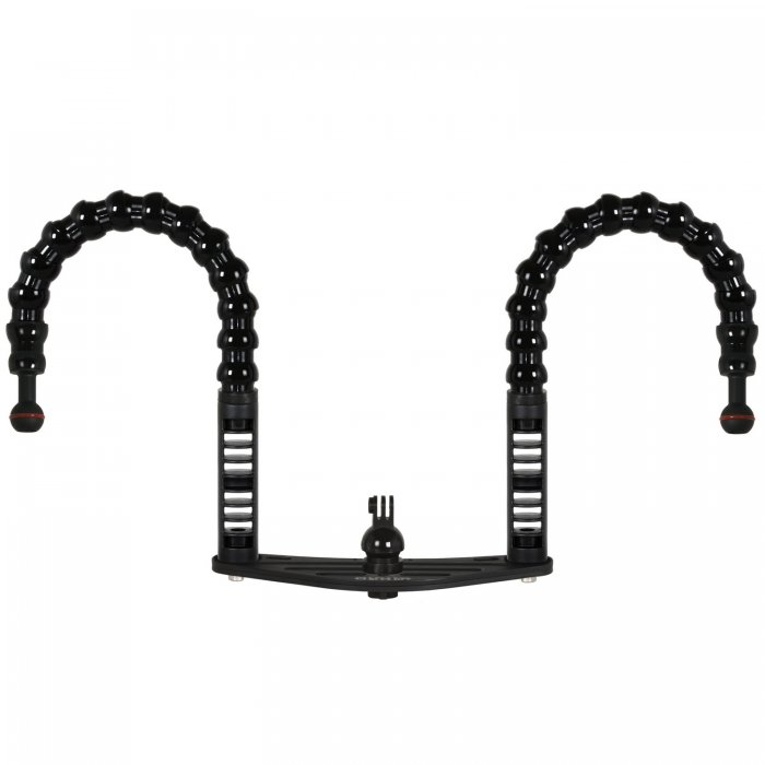 Handle With Flex Arm And 1-inch Ball 25 mm Base Mount M8 Female Thread Length 62 cm