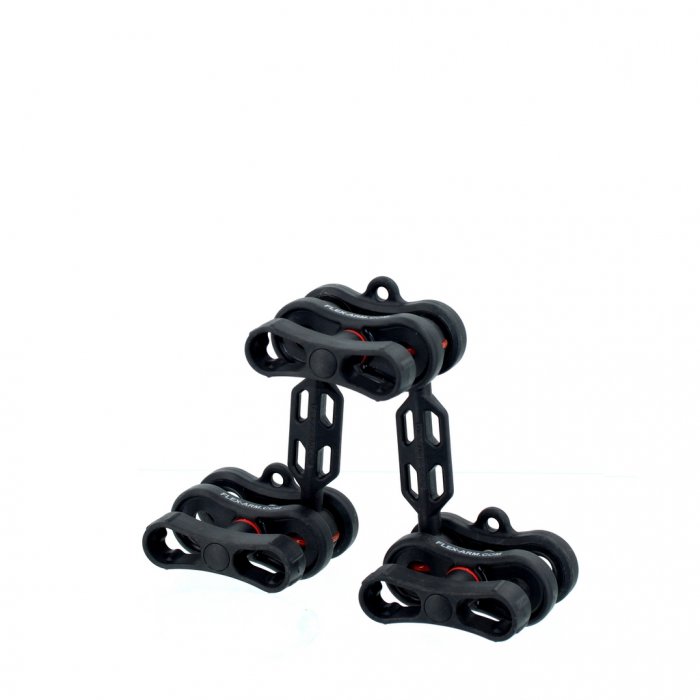 Plastic Carbon Arms Set 12-12 cm with Clamp Evo