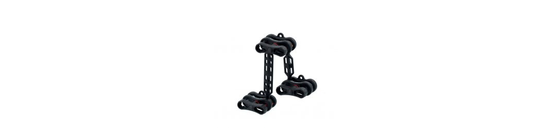 Plastic Carbon Arms Set 18-12 cm with Clamp Evo