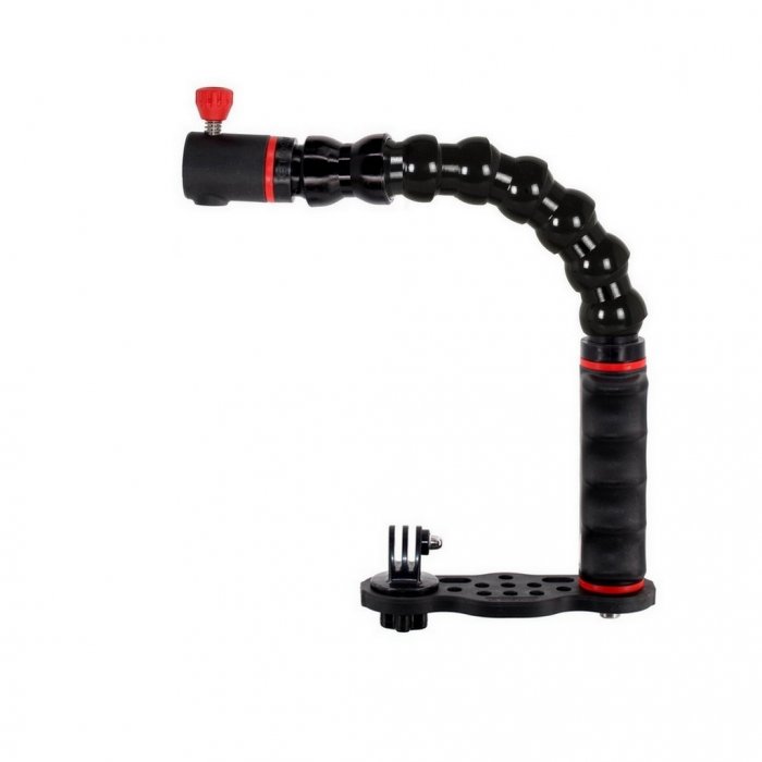 Pletina Go-Tray V6 con Puño Brazo Flexible y Zafado Rápido