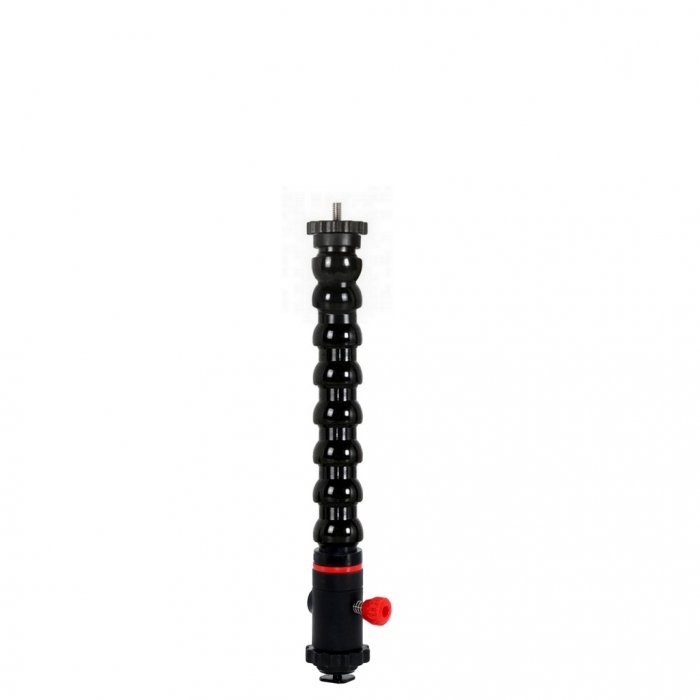 Cold Shoe with Quick Release and Flex Arm 1/4 Tripod Screw Leng 26 cm