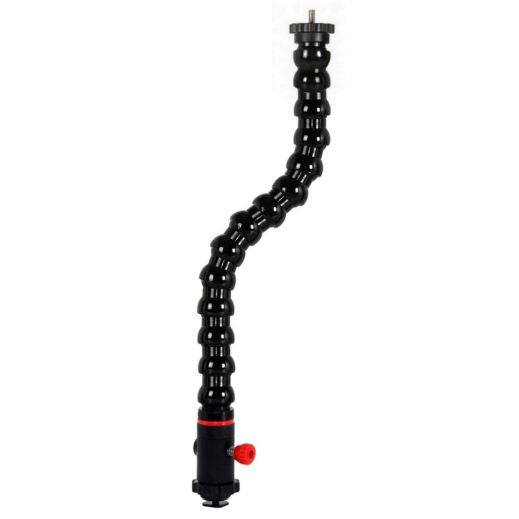 Cold Shoe with Quick Release and Flex Arm 1/4 Tripod Screw Leng 42 cm