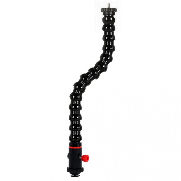 Cold Shoe with Quick Release and Flex Arm 1/4 Tripod Screw Leng 42 cm