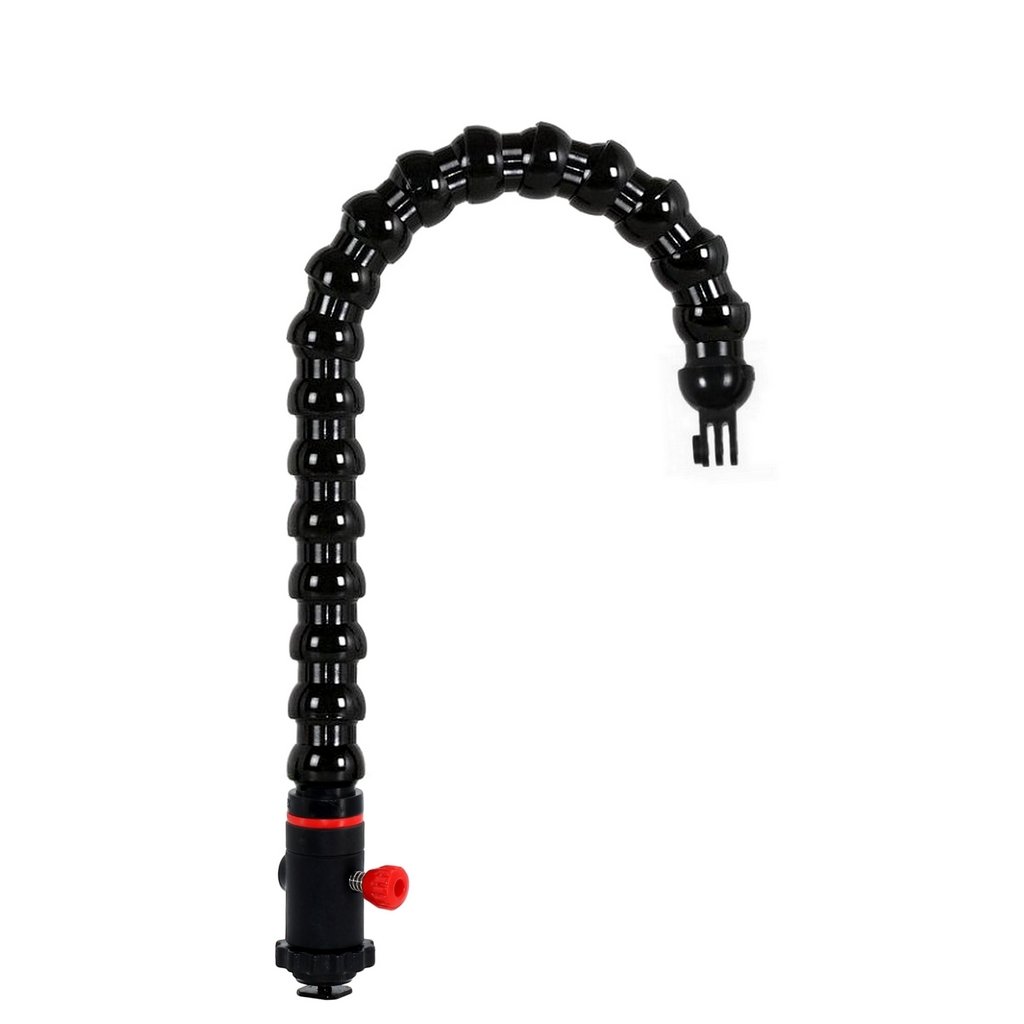 Cold Shoe with Quick Release and Flex Arm Action Camera Adapter for GoPro Leng 50 cm