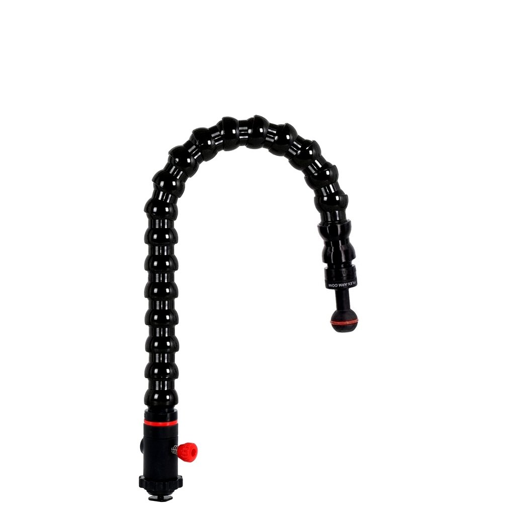 Adaptador para Zapata con Zafado Rápido Brazo Flexible Bola 25 mm Lung 53 cm