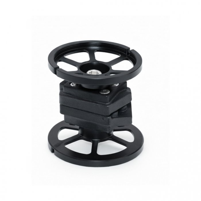 Doppio Supporto Lenti Filetto M52 per Bracci Plastic Carbon