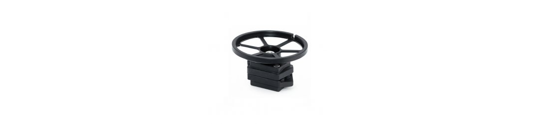 Supporto Lenti Filetto M67 per Bracci Plastic Carbon