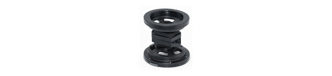 Porta Lentes Doble Quick Release System 02 Mount Base in Plastic