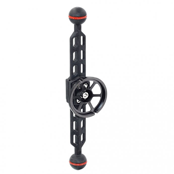 Plastic Carbon Kugelarm mit Kugeln 25 mm Länge 24 cm und Linsenhalter M52
