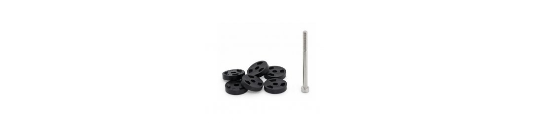 Jeu de 6 Rondelles Modulaires et Vis M6x100mm