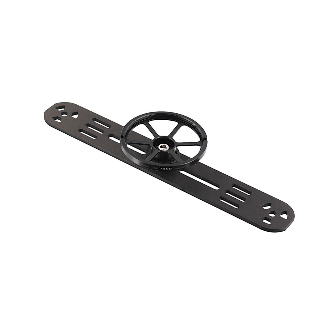 Cross Bar Soporte de Lente M52 para Pletina Carcasas Submarinas 250 mm